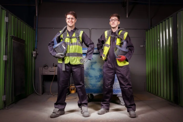 UKCM fitters at work